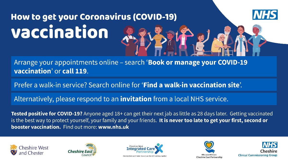 COVID-19 spring booster vaccination poster call 119 for booking information